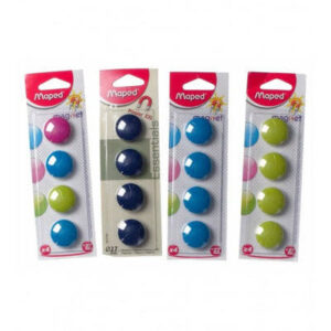Magneți Maped Round Color, 27 mm, 4 buc