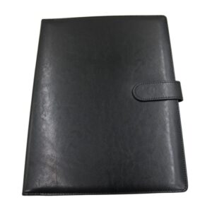 Mapă conferință CNX 809 A4, negru, cu clipboard și închidere magnetică