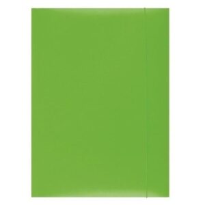 Mapă din carton Office Products cu elastic vertical A4 verde