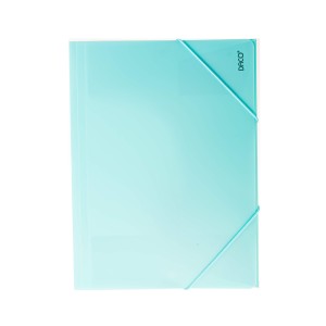 Mapă din plastic cu elastic DACO MP250AP