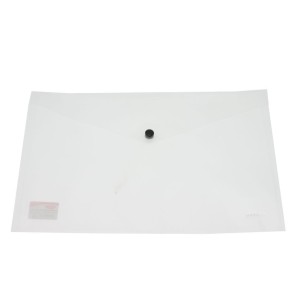 Mapă plastic plic cu capsă A4 DACO MP120T transparentă