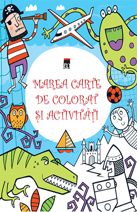 Marea carte de colorat și activități