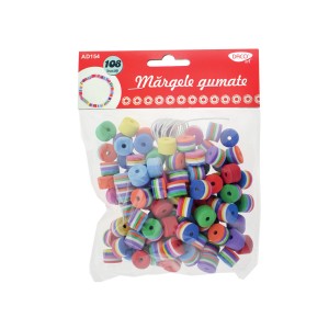 Mărgele gumate din spumă DACO AD154