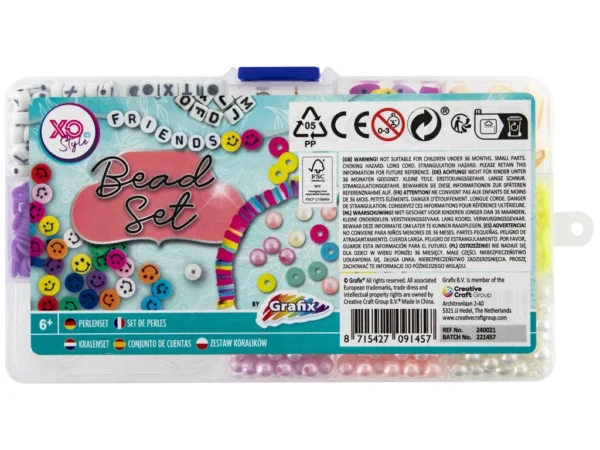 Mărgele în cutie Grafix 240021 Mărgele în cutie Grafix 240021