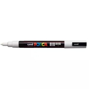 Marker acrilic posca PC-3M alb 1