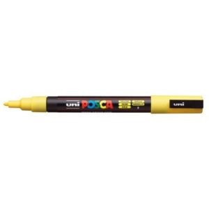 Marker acrilic posca PC-3M galben 2