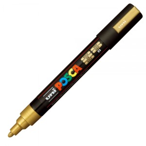 Marker acrilic posca PC-5M auriu 25