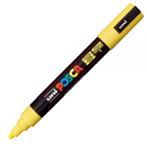 Marker acrilic posca PC-5M galben 2