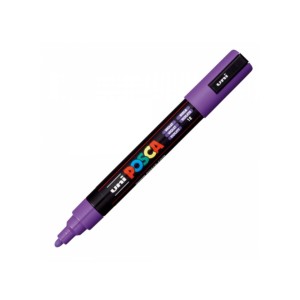 Marker acrilic posca PC-5M violet 12