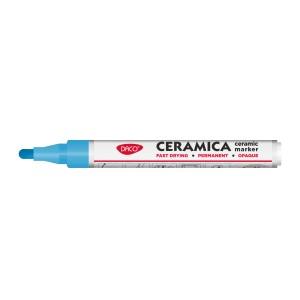 Marker ceramica daco albastru MK502A