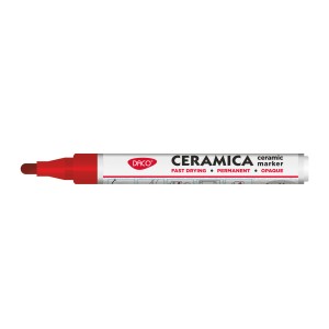 Marker ceramica daco rosu MK502R