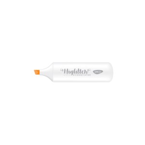 Marker evidentiator glitter daco portocaliu MK404P
