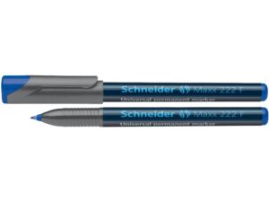 Marker OHP fin permanent Schneider 222 albastru