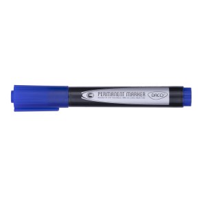 Marker permanent daco albastru MK130
