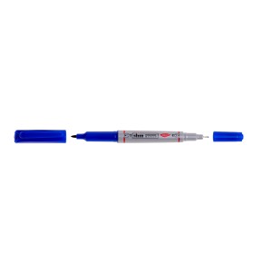 Marker permanent slim daco albastru MK131A