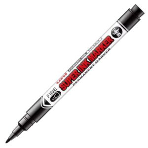 Marker permanent UNI PNA-125 cu vârf rotund fine 0.9 mm