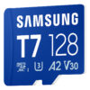 SAMSUNG T7 microSD Memory Card 128GB for Smartphones Tablets and Handheld Consoles up to 170MB/s Read "MB-MB128T/WW"