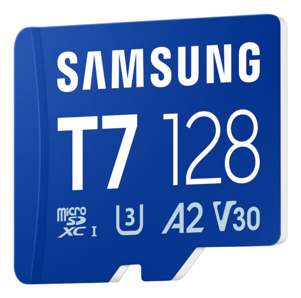 SAMSUNG T7 microSD Memory Card 128GB for Smartphones Tablets and Handheld Consoles up to 170MB/s Read "MB-MB128T/WW"