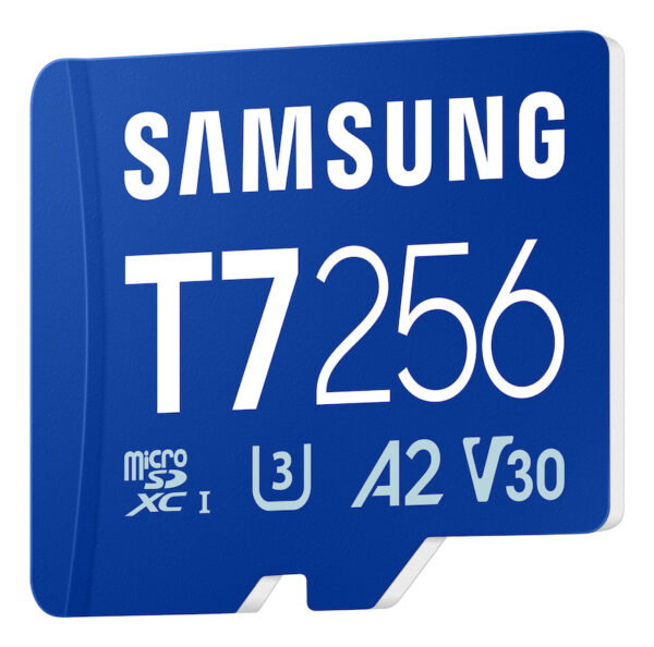 SAMSUNG T7 microSD Memory Card 256GB for Smartphones Tablets and Handheld Consoles up to 170MB/s Read "MB-MB256T/WW"