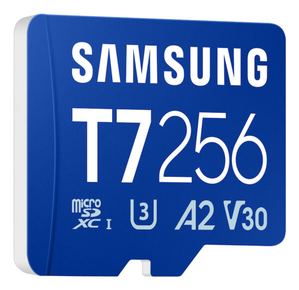 SAMSUNG T7 microSD Memory Card 256GB for Smartphones Tablets and Handheld Consoles up to 170MB/s Read "MB-MB256T/WW"