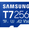 SAMSUNG T7 microSD Memory Card 256GB for Smartphones Tablets and Handheld Consoles up to 170MB/s Read "MB-MB256T/WW"