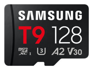 SAMSUNG T9 microSD memory card 128GB up to 200MB/s read and 130MB/s write "MB-MH128T/WW"