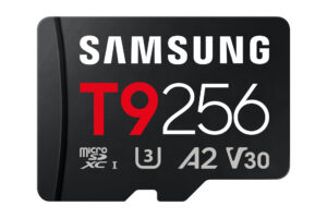 SAMSUNG T9 microSD memory card 256GB up to 200MB/s read and 130MB/s write "MB-MH256T/WW"
