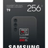 SAMSUNG T9 microSD memory card 256GB up to 200MB/s read and 130MB/s write "MB-MH256T/WW" SAMSUNG T9 microSD memory card 256GB up to 200MB/s read and 130MB/s write "MB-MH256T/WW"