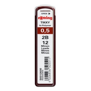 Mina creion rotring 0.5 2B