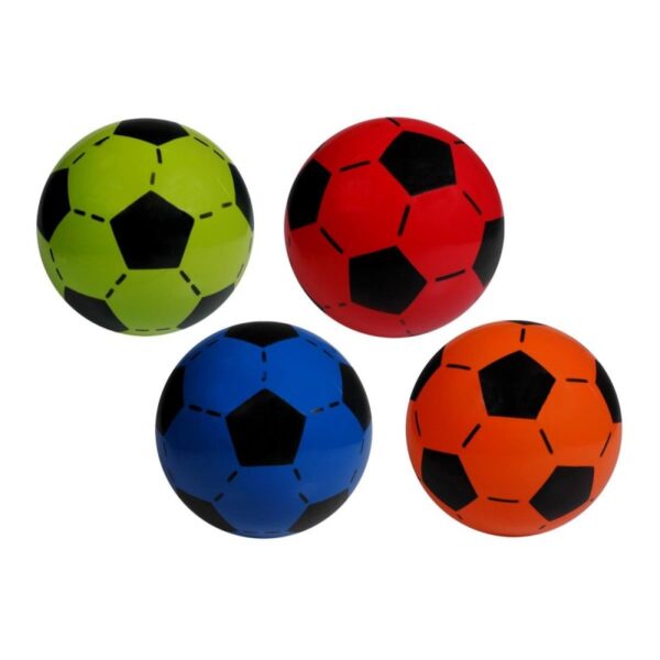 Minge de fotbal din cauciuc 12 cm diverse culori MegaCreative 457336 Minge de fotbal din cauciuc 12 cm diverse culori MegaCreative 457336
