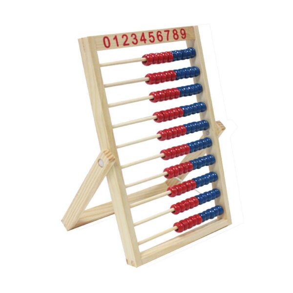 Numărătoare din lemn The Littlies 20x30 cu 10 rânduri și 100 de mărgele Numărătoare din lemn The Littlies 20x30 cu 10 rânduri și 100 de mărgele