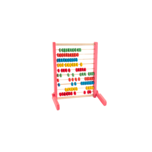 Numărătoare lemn Colorarte cu suport pentru fixare 15x20 cm