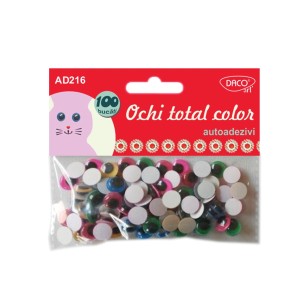 Ochi mobili Total Color DACO AD216 pentru craft