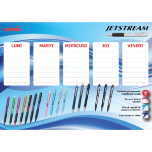 Orar școlar A5 Jetstream Uni-ball