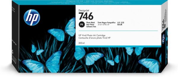 Cartus Cerneala Original HP PhotoBlack, nr.746, pentru DesignJet Z6|Z6dr|Z9+|Z9+dr, 300ml, incl.TV 1.2 RON, "P2V82A" Cartus Cerneala Original HP PhotoBlack, nr.746, pentru DesignJet Z6|Z6dr|Z9+|Z9+dr, 300ml, incl.TV 1.2 RON, "P2V82A"