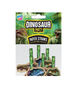 Pai de hârtie party Dino 19,5 cm, set 6 piese, Grafix