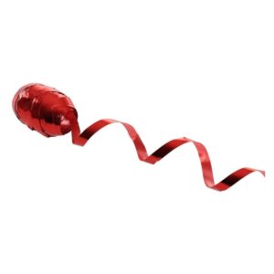 Panglică cadou rafie decorativă metalizată Junior 20 m x 10 mm argintiu