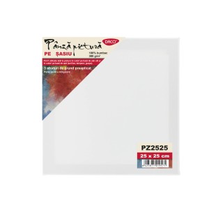 Pânză de pictură pe șasiu 25x25 cm DACO PZ2525