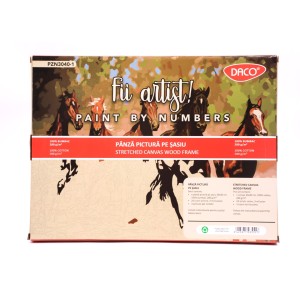 Pânză pictură pe numere 30x40 cm DACO PZN3040-1