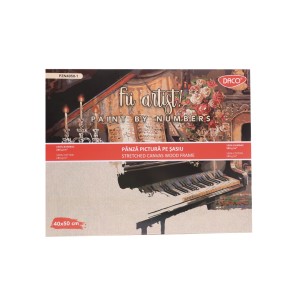 Pânză pictură pe numere 40x50 cm DACO PZN4050-1 Pânză pictură pe numere 40x50 cm DACO PZN4050-1