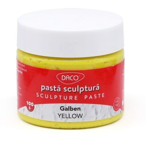 Pastă sculptură DACO PM100G galben Pastă sculptură DACO PM100G galben