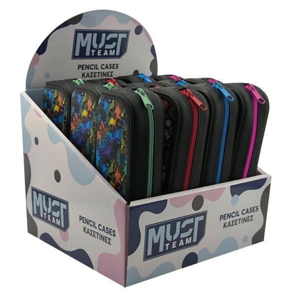 Penar din silicon Pouch Must Team Focus 20x5x6 cm