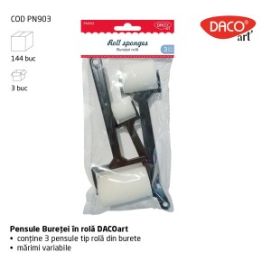 Set 3 pensule burete DACO PN903