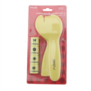 Perforator hobby pentru hârtie set 4 forme PF410B DACO