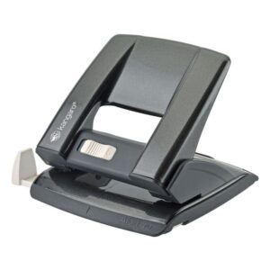 Perforator Kangaro AION-20 metalic negru, capacitate 20 coli