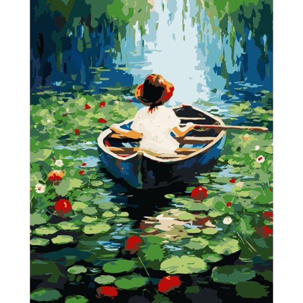 Pictură pe numere 40x50 cm Barcă de la Koh-I-Noor Pictură pe numere 40x50 cm Barcă de la Koh-I-Noor