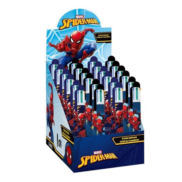 Pix 6 culori Spiderman Pix 6 culori Spiderman