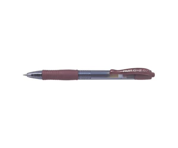 Pix cu gel Pilot G2, vârf 0,7 mm, Caramel
