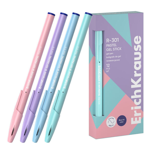 Pix cu gel R-301 Stick Pastel 0.5 mm ErichKrause Pix cu gel R-301 Stick Pastel 0.5 mm ErichKrause