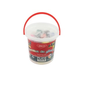 Plastilină 10 culori 400 g DACO din găleată PL410